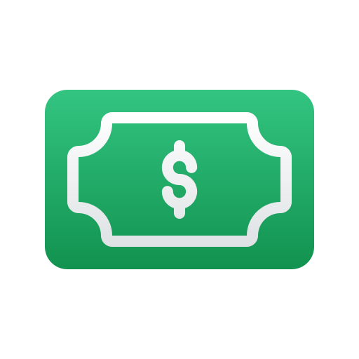 Cash Generic Flat Gradient icon