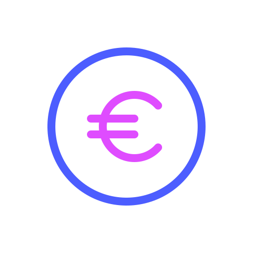 euro Generic Outline Color icoon