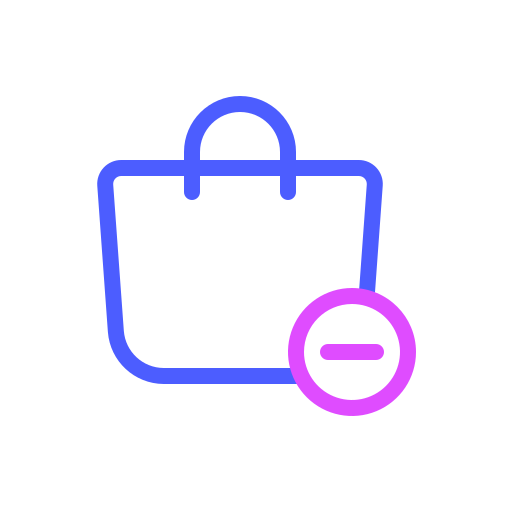Delete product Generic Outline Color icon