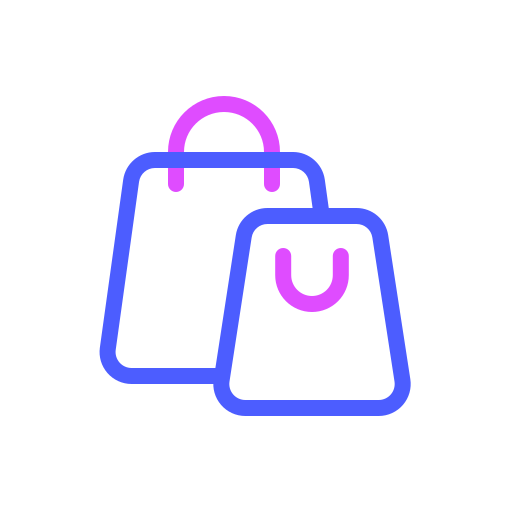 torby na zakupy Generic Outline Color ikona