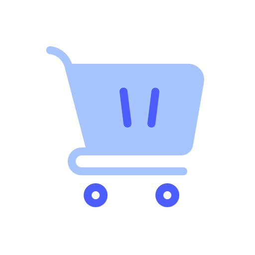 wózek sklepowy Generic Blue ikona
