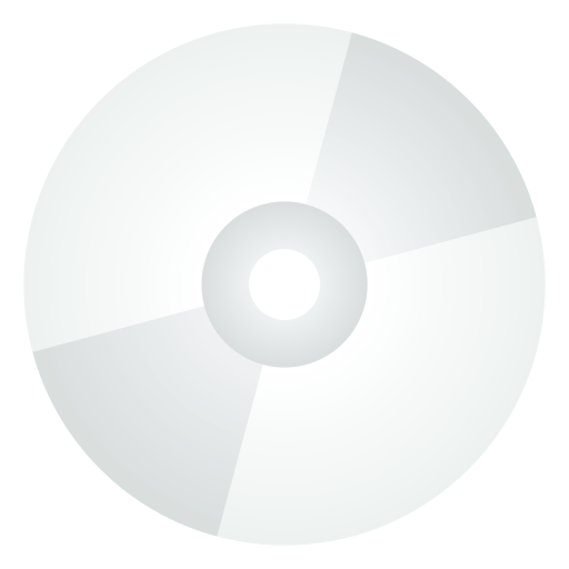 компакт-диск Generic Flat Gradient иконка