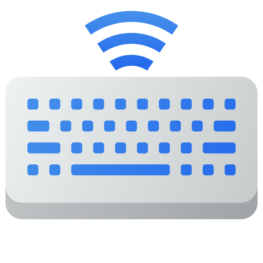 Беспроводная клавиатура Generic Flat Gradient иконка