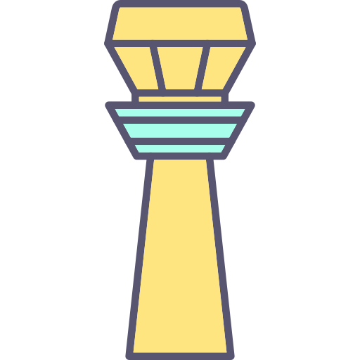 Control Tower Generic Outline Color icon