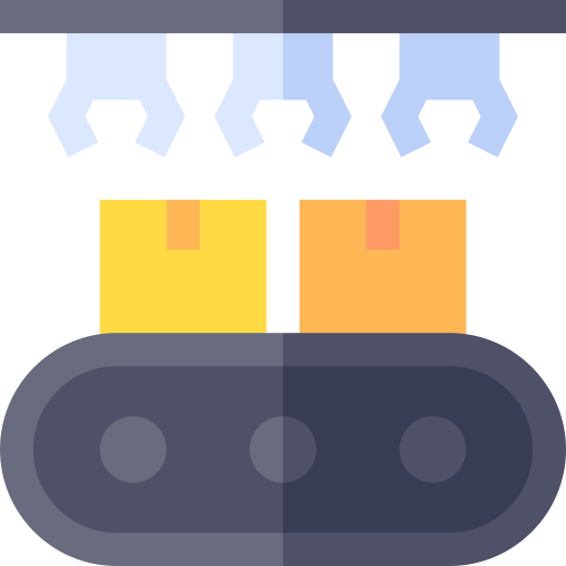 Manufacturing Basic Straight Flat icon