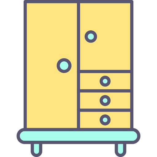 Closet Generic Outline Color icon