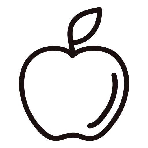 apfel Generic Detailed Outline icon