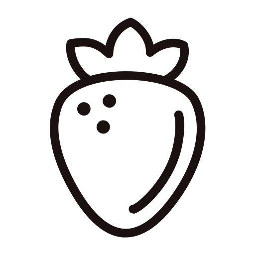 딸기 Generic Detailed Outline icon