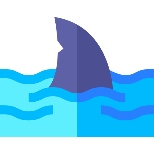 Shark Basic Straight Flat icon