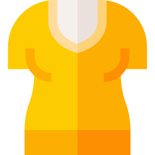 t-shirt Basic Straight Flat icon