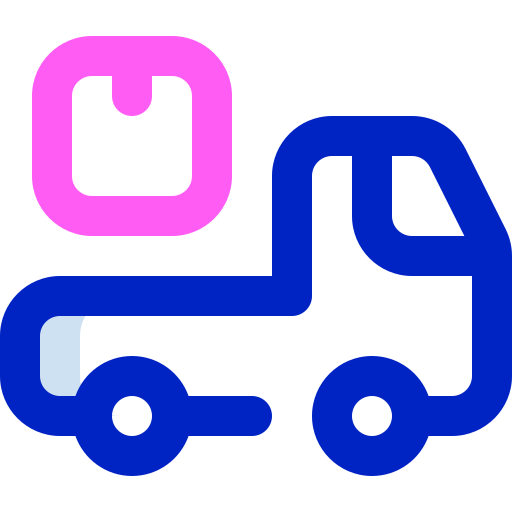 Delivery truck Super Basic Orbit Color icon