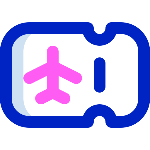 Ticket Super Basic Orbit Color icon