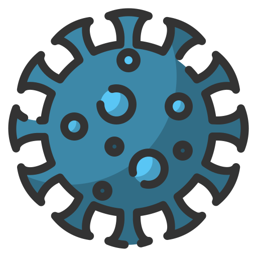 virus Generic Blue icono