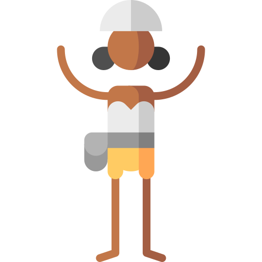 Climber Puppet Characters Flat icon