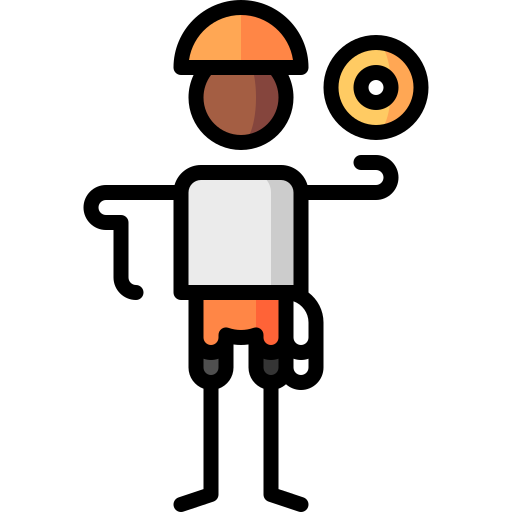 Climber Puppet Characters Lineal Color icon