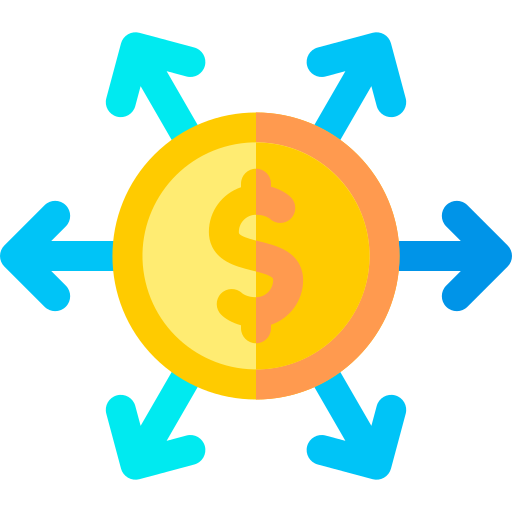 direcciones Basic Rounded Flat icono