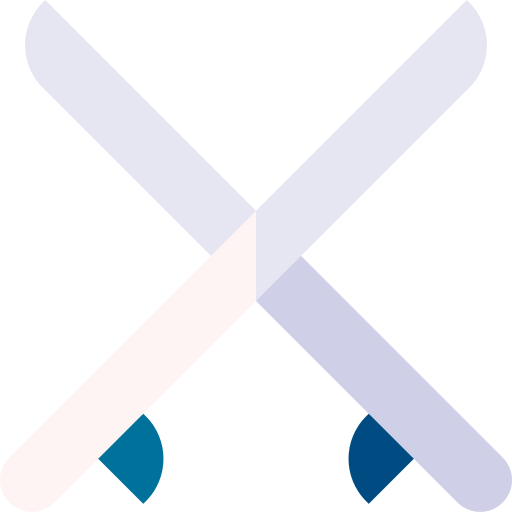 tabla de surf Basic Straight Flat icono