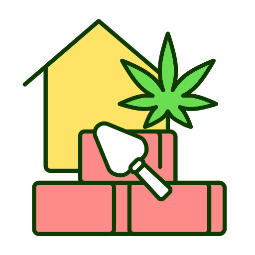 nachhaltiges zuhause Generic Thin Outline Color icon