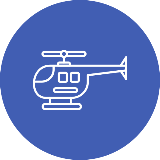 elicottero Generic Flat icona