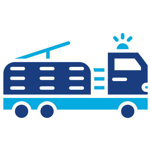 camion scala Generic Blue icona