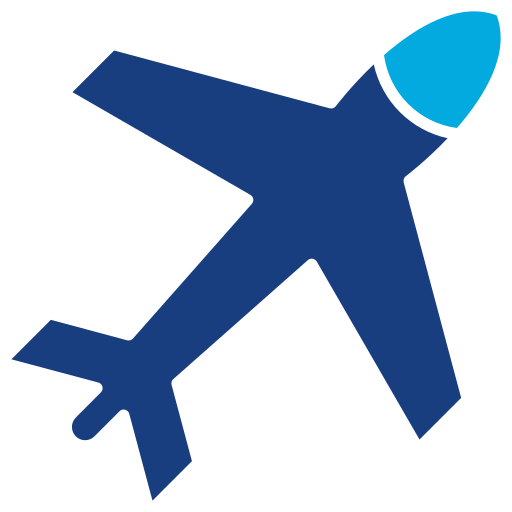 항공기 Generic Blue icon
