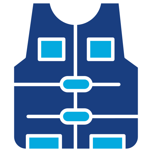 구명 조끼 Generic Blue icon