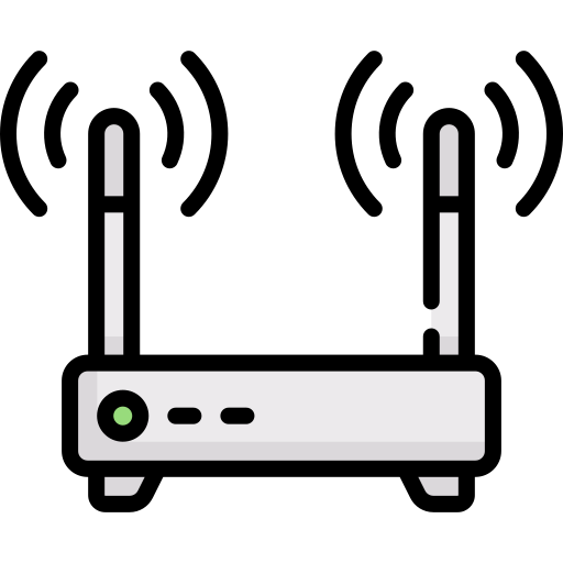 wi-fi роутер Special Lineal color иконка