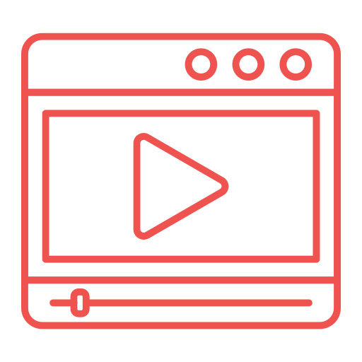 Video Generic Simple Colors icon
