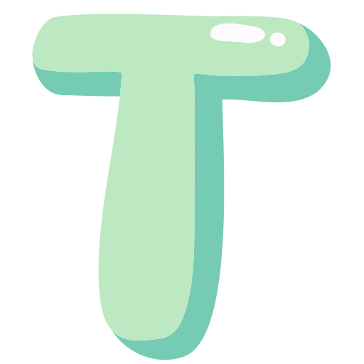 litera t Generic Flat ikona