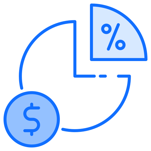 dividendos Generic Blue icono