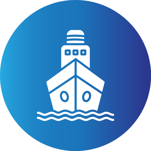 Ship Generic Blue icon