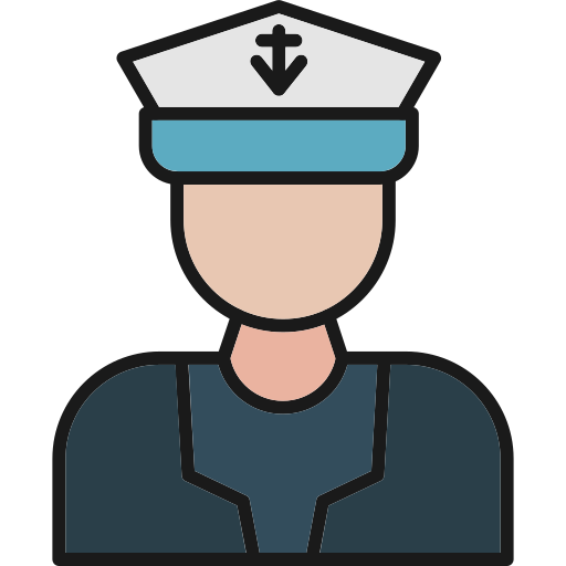 Captain Generic Outline Color icon