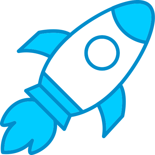 우주선 Generic Blue icon