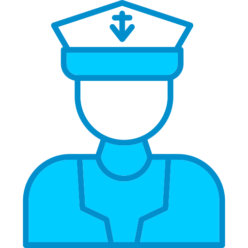 キャプテン Generic Blue icon
