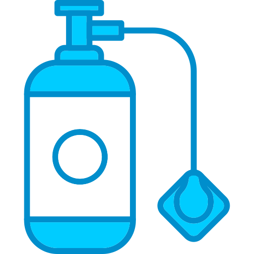 bouteille d'oxygène Generic Blue Icône