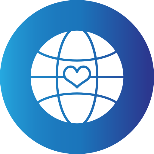 wereldbol Generic Blue icoon