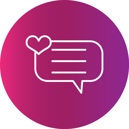 chat Generic Flat Gradient icono