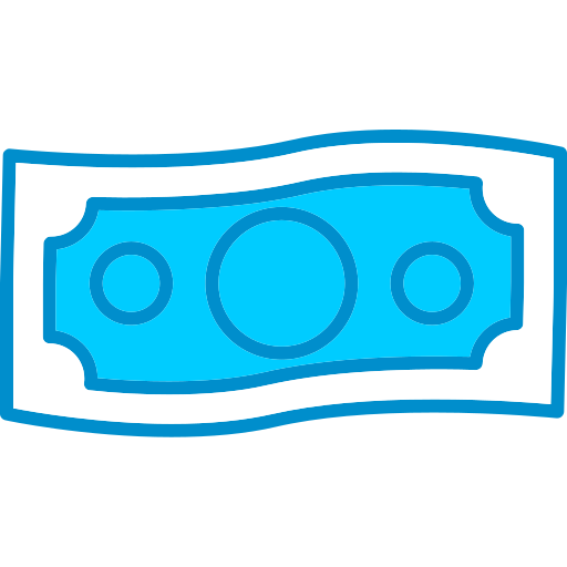 dinero Generic Blue icono