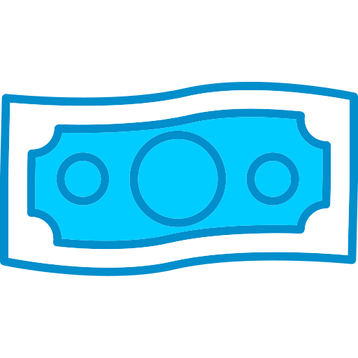 Money Generic Blue icon