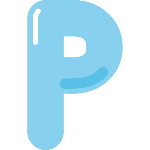 letra p Generic Flat icono