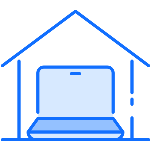 heimbüro Generic Blue icon