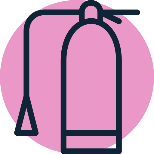 feuerlöscher Generic Rounded Shapes icon