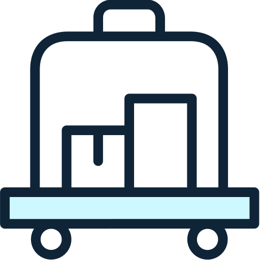 Luggage cart Generic Fill & Lineal icon