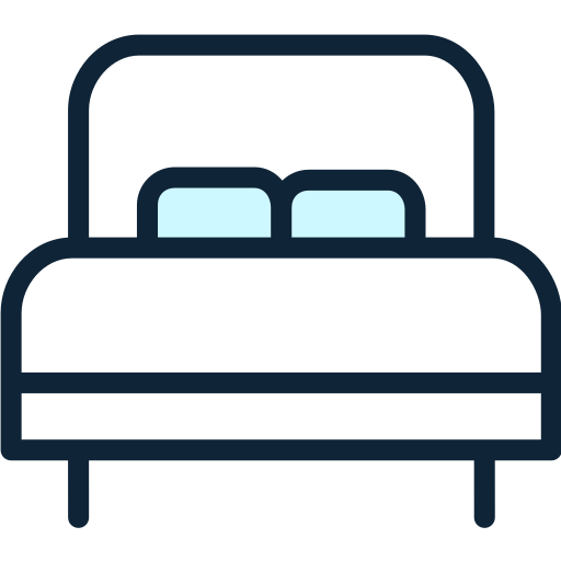 Queen bed Generic Fill & Lineal icon