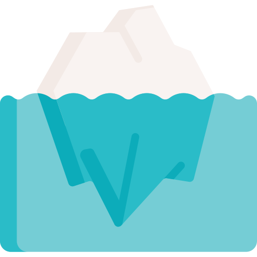 iceberg Special Flat icono