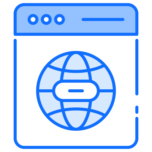 ウェブ Generic Blue icon