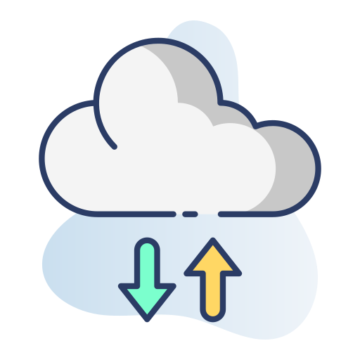 cloud-synchronisierung Generic Rounded Shapes icon