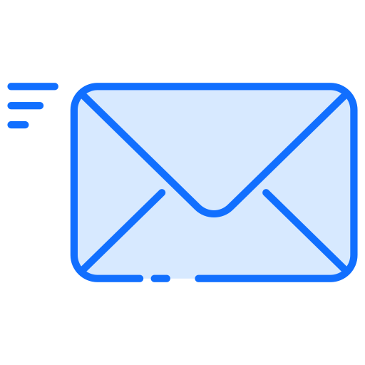e-mail Generic Blue Ícone