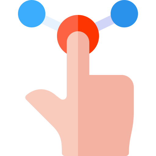 interacción Basic Rounded Flat icono