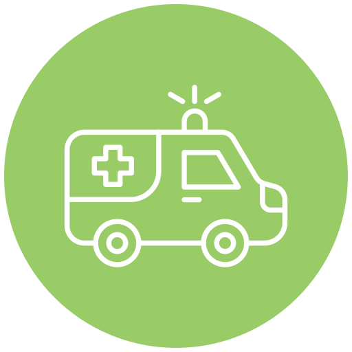 Ambulance Generic Flat icon